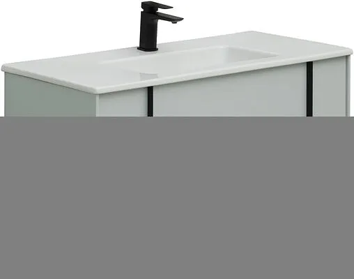 Тумба-умывальник подвесная Allen Brau Reality 100 папирус 1.32007.PWM+