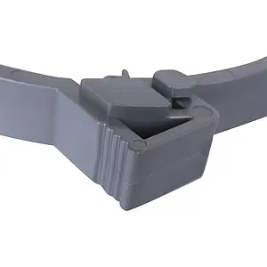 Клипса с защелкой D=110мм серый Sinikon KPP.110 Клипса с защелкой D=110мм серый Sinikon KPP.110, 5