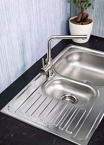 Смеситель для кухни Omoikiri Nakagawa-BN нержавеющая сталь 4994319 Смеситель для кухни Omoikiri Nakagawa-BN нержавеющая сталь 4994319, 3