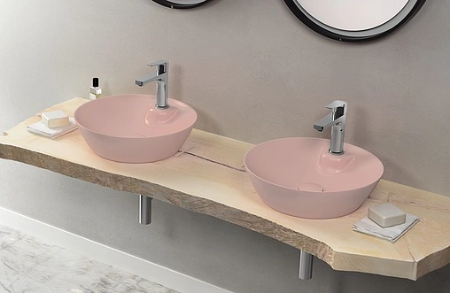 Раковина ISVEA SistemaY Soft 45 лососевый 10SY65045SV-2S