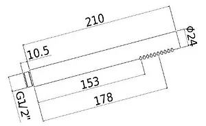 Лейка ручного душа Paffoni Master хром ZDOC067CR Лейка ручного душа Paffoni Master хром ZDOC067CR, 2