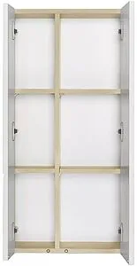 Шкаф Aquaton Мишель 43 белый/дуб эндгрейн 1A243903MIX40 Шкаф Aquaton Мишель 43 белый/дуб эндгрейн 1A243903MIX40, 3