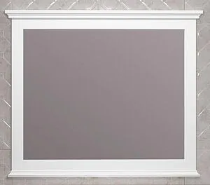 Зеркало Opadiris Палермо 100 белый 00-00006728, 1