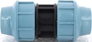 Муфта компрессионная соединительная 40мм x 40мм Unidelta 1001040000 Муфта компрессионная соединительная 40мм x 40мм Unidelta 1001040000, 3