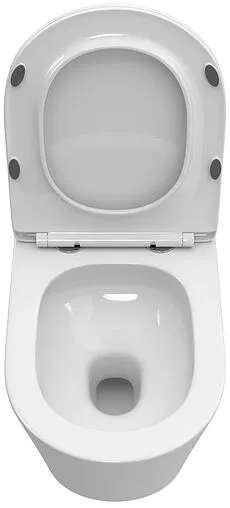 Унитаз подвесной безободковый BelBagno Tre Tornado белый BB5180CH-TOR/SC