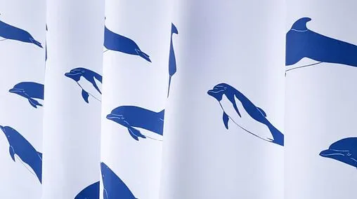 Шторка для ванны Fixsen Dolphins FX-1502