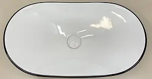 Раковина Comforty 62 черный/белый 7811ABW Раковина Comforty 62 черный/белый 7811ABW, 5