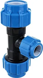 Тройник компрессионный редукционный 110мм x 90мм x 110мм ТПК-Аква 1191342, 5