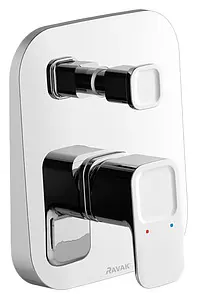 Смеситель для ванны скрытого монтажа Ravak 10° TD 061.00 хром X070068, 1