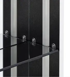 Зеркало с подсветкой Aquaton Ривьера 80 белый матовый 1A239102RVX20, 3