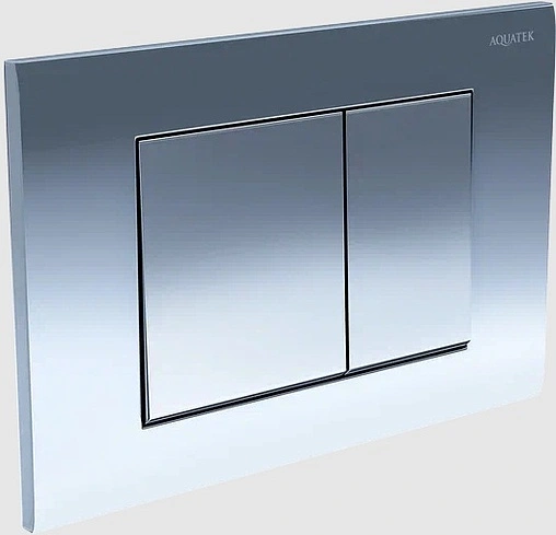 Клавиша смыва для унитаза Aquatek KDI-0000010 хром глянцевый Клавиша смыва для унитаза Aquatek KDI-0000010 хром глянцевый