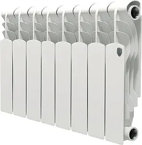 Радиатор биметаллический 8 секций Royal Thermo Revolution Bimetall 350 RTRB35008 Радиатор биметаллический 8 секций Royal Thermo Revolution Bimetall 350 RTRB35008, 1