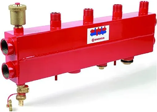 Коллектор распределительный 2 контура 1¼&quot;в x 1&quot;н Giacomini R586SEY02