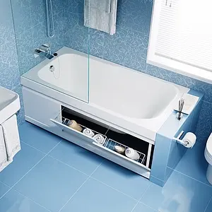 Экран для ванны фронтальный Alavann Soft 150 белый 1518 Экран для ванны фронтальный Alavann Soft 150 белый 1518, 3