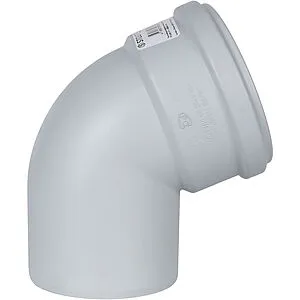 Отвод внутренний бесшумный D=110мм Угол 67° Stout SKB-0011-011067, 4