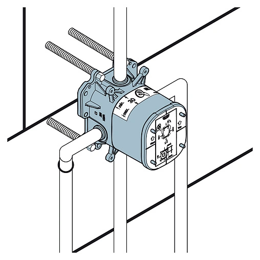 Скрытая часть смесителя для ванны и душа Grohe Rapido E 35501000 Скрытая часть смесителя для ванны и душа Grohe Rapido E 35501000