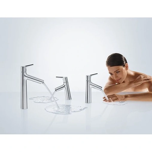Смеситель для раковины Hansgrohe Talis S 80 хром 72011000 Смеситель для раковины Hansgrohe Talis S 80 хром 72011000