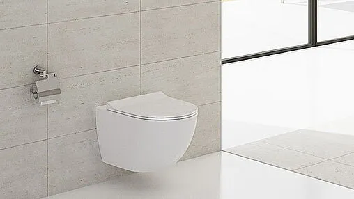 Унитаз подвесной безободковый VitrA Sento Rim-Ex белый 7748B003-0075