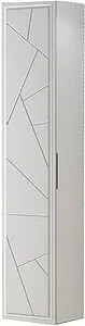 Шкаф-пенал подвесной Opadiris Луиджи 35 белый 00-00002268, 1