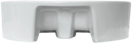 Раковина Sanita Luxe Best Shelf 43 белый WB.CT/Best/43-C.Shelf/WHT.G/S1