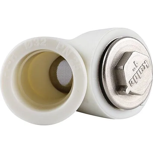 Фильтр угловой сетчатый 32мм н/в Kalde 3222-fls-320000