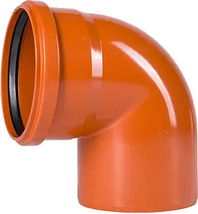 Отвод наружный D=160мм Угол 87° Ostendorf KGB 222240 Отвод наружный D=160мм Угол 87° Ostendorf KGB 222240, 1
