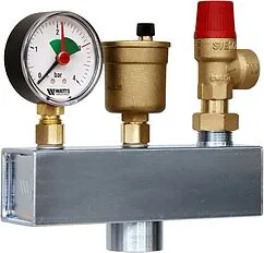 Группа безопасности котла до 50 кВт 1" 3 бар WATTS KSG 30 10005198