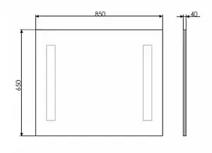 Зеркало с подсветкой Comforty Жасмин 85 00004140520CF Зеркало с подсветкой Comforty Жасмин 85 00004140520CF, 2
