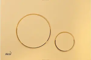 Клавиша смыва для унитаза AlcaPlast Thin M675 золото Клавиша смыва для унитаза AlcaPlast Thin M675 золото, 1