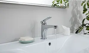 Смеситель для раковины Bravat Louise хром F1191183CP-RUS, 3