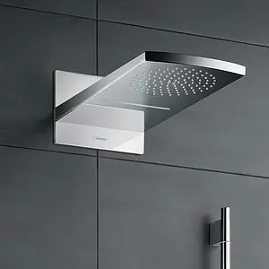 Лейка верхнего душа Hansgrohe Raindance Rainfall 180 2jet хром 28433000 Лейка верхнего душа Hansgrohe Raindance Rainfall 180 2jet хром 28433000, 4