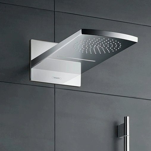Лейка верхнего душа Hansgrohe Raindance Rainfall 180 2jet хром 28433000