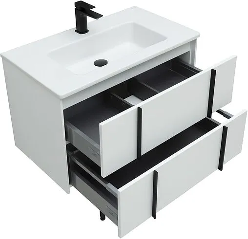 Тумба-умывальник подвесной Allen Brau Reality 70 белый 1.32004.WM+