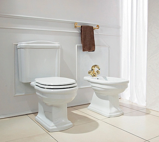 Биде напольное Cezares Royal Palace белый CZR-804