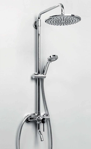 Душевая система со смесителем для ванны Wasserkraft хром A14401