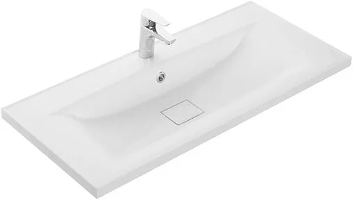 Тумба-умывальник подвесная Aquaton Диор 100 белый 1A1677K3DR010