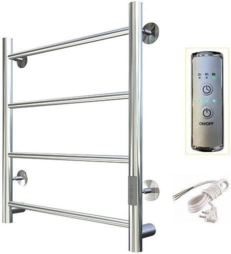 Полотенцесушитель электрический лесенка Тругор Аспект Пэк сп 1 60х40 32 мм полированная сталь