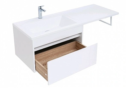 Тумба под умывальник подвесная Aquanet Токио 68 белый 00236917