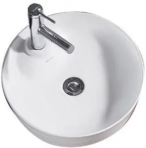 Раковина Bravat Affability 44 белый C22239W-1-ENG Раковина Bravat Affability 44 белый C22239W-1-ENG, 1