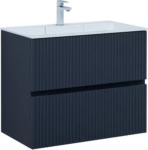 Тумба-умывальник Aquanet Джейн 80 маренго 00313302+