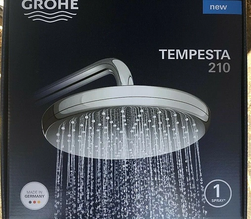 Лейка верхнего душа Grohe Tempesta никель 26410EN0