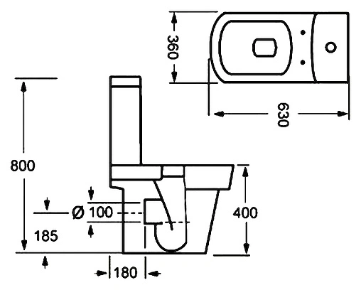 Унитаз-компакт BelBagno Mattino белый BB1060CP+BB1060T Унитаз-компакт BelBagno Mattino белый BB1060CP+BB1060T