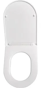 Крышка-сиденье для унитаза с микролифтом Terminus Классик белый 92S02W Крышка-сиденье для унитаза с микролифтом Terminus Классик белый 92S02W, 3