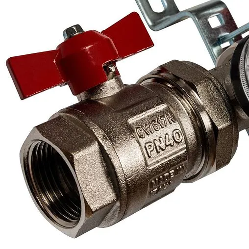 Группа коллекторная с расходомерами 11 отводов 1&quot;в/в x ¾&quot;ек Stout SMS 0907 000011