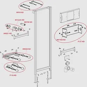 Инсталляция для писсуара AlcaPlast A107S/1200 Инсталляция для писсуара AlcaPlast A107S/1200, 3