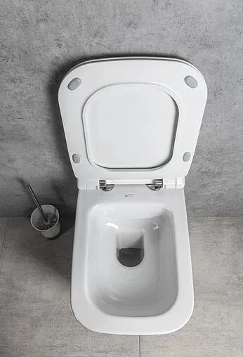 Унитаз подвесной безободковый ISVEA Vea Cubo белый матовый 10VA02001SV-2L Унитаз подвесной безободковый ISVEA Vea Cubo белый матовый 10VA02001SV-2L