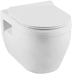 Унитаз подвесной безободковый Aquanet Glide Rimless белый Glide-W Унитаз подвесной безободковый Aquanet Glide Rimless белый Glide-W, 1