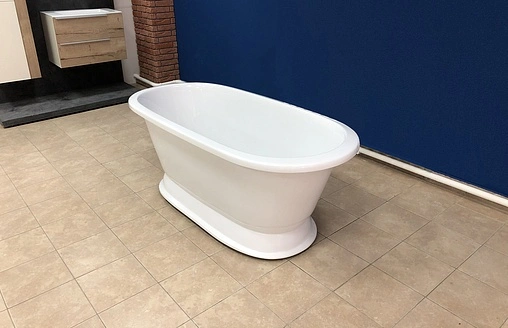 Ванна отдельностоящая из искусственного камня Esse Devon 174.5x79.5 белый EDEV1745