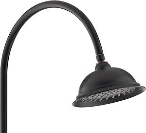 Душевая система со смесителем для ванны Timo Adelia чёрный матовый-антик SX-6010/04, 5