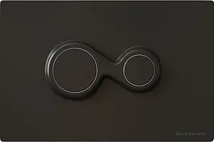 Клавиша смыва для унитаза ArtCeram Monet 701.000.17 черный матовый Клавиша смыва для унитаза ArtCeram Monet 701.000.17 черный матовый, 1